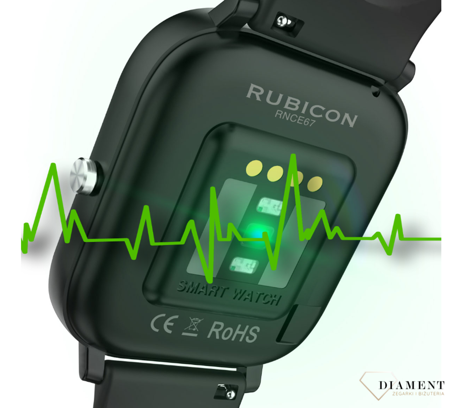 Smartwatch Rubicon 'Różowy Smartwatch' RNCE67 różówy ⌚✓ Bluetooth ✓ (3).png